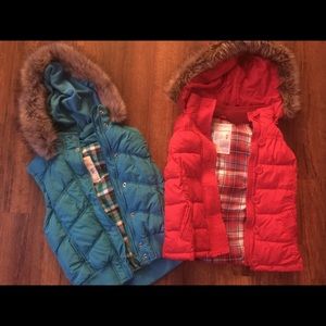 2 Aeropostale vest bundle!